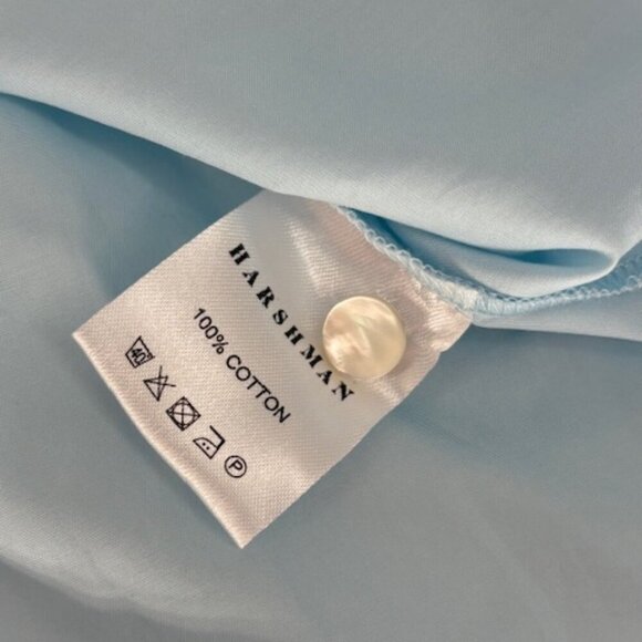 Harshman “Perry” Colorblock Funnel-Neck Tunic in White & Blue – NWT – 3X - Picture 9 of 10